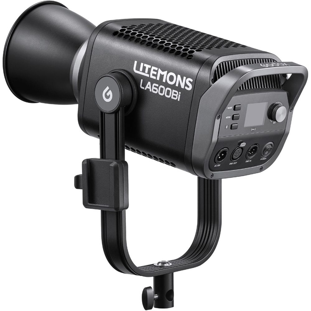 Godox Litemons LA600BI BI Color LED Video Light with Carry bag (black)