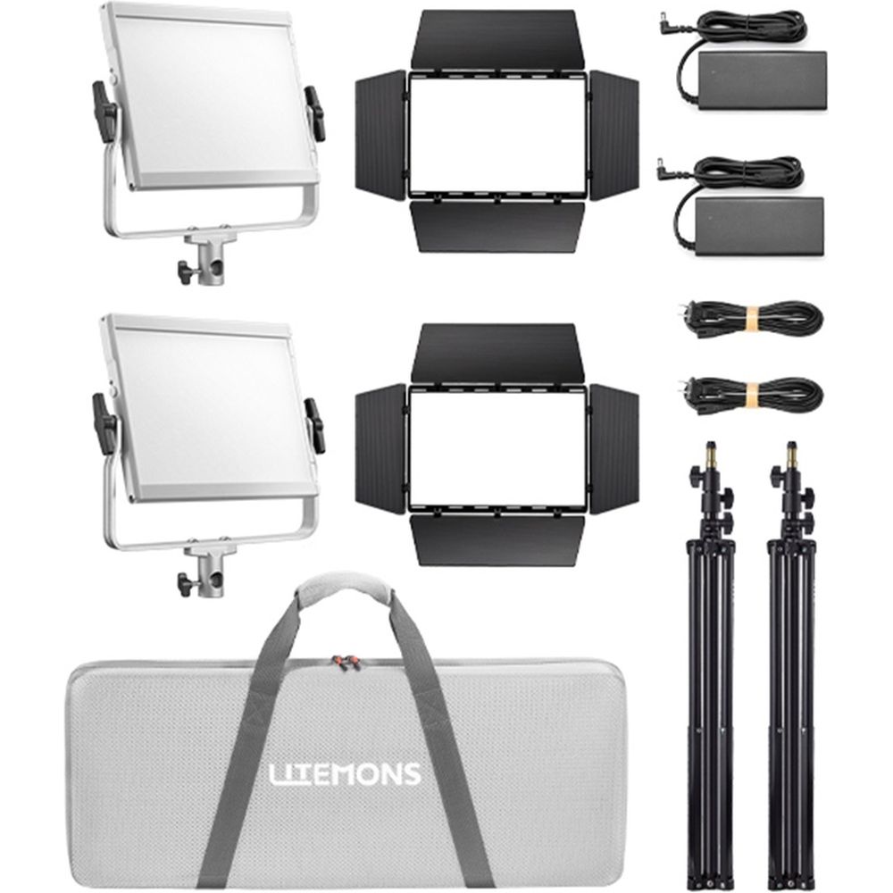 Godox Litemons LP1200R RGB LED light Panel 2 light kit