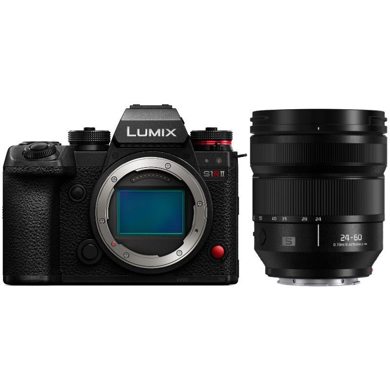 Panasonic Lumix DC-S1R II Mirrorless camera + S 24-60mm f/2.8 L-mount