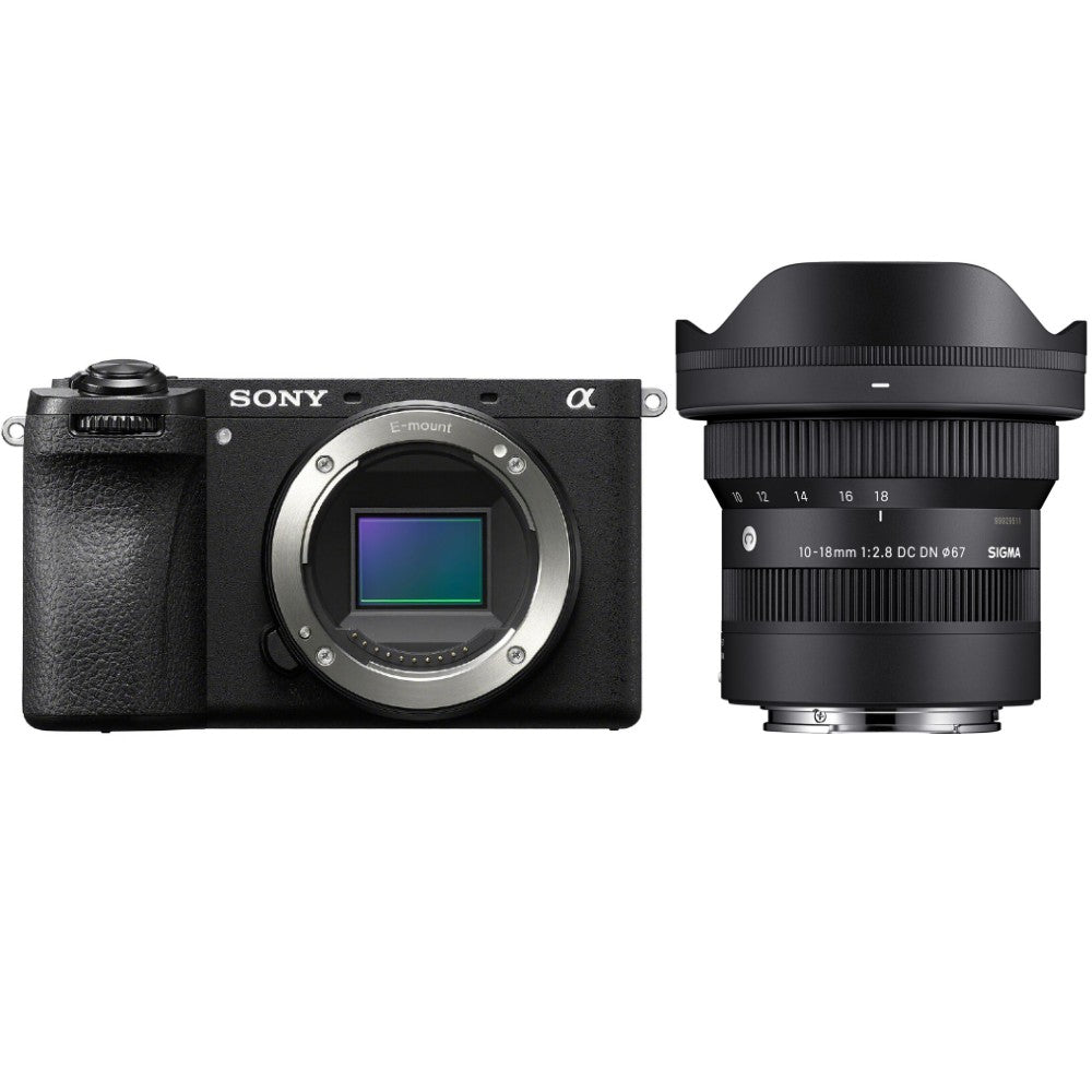 Sony A6700 + Sigma 10-18mm f/2.8 DC DN