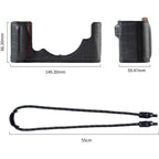 SmallRig 5095 Leather Case Kit for Nikon Z f (black)