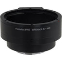 Fotodiox Pro Lens Mount adapter - Bronica S SLR Lens to Nikon F Mount SLR Camera Body