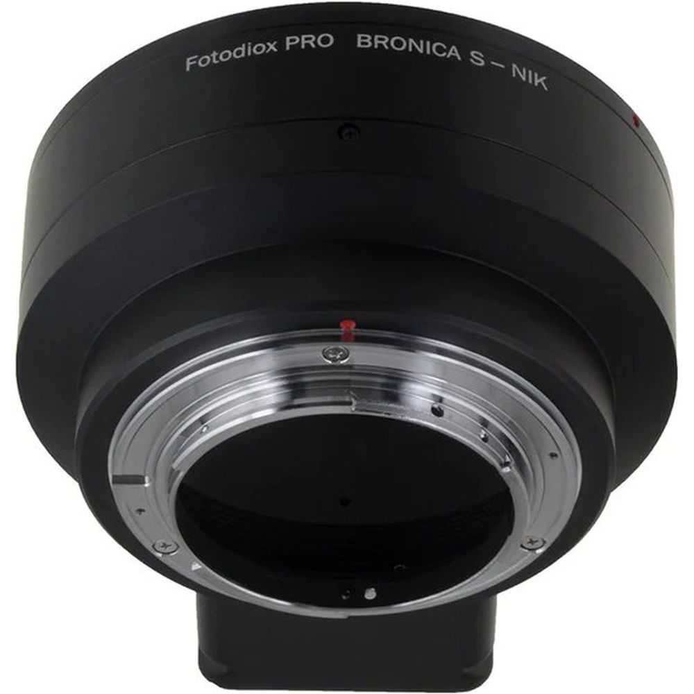 Fotodiox Pro Lens Mount adapter - Bronica S SLR Lens to Nikon F Mount SLR Camera Body