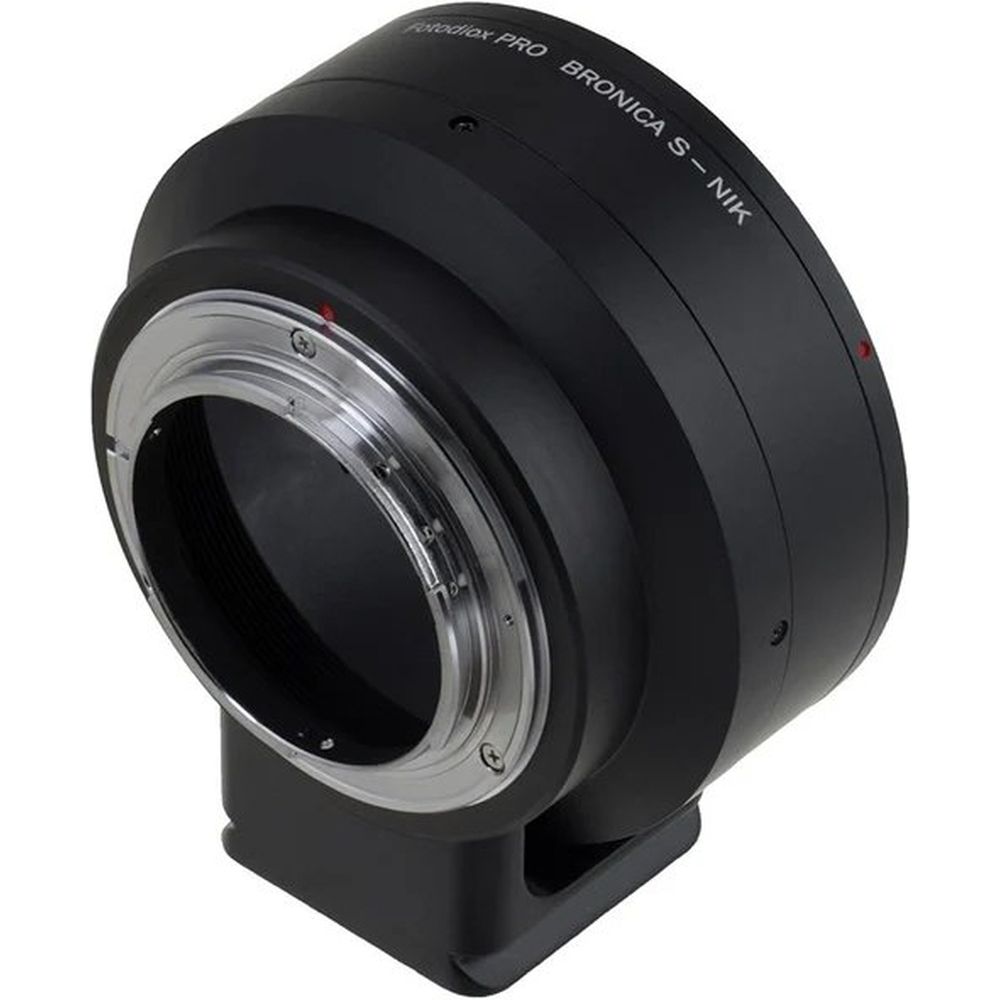 Fotodiox Pro Lens Mount adapter - Bronica S SLR Lens to Nikon F Mount SLR Camera Body