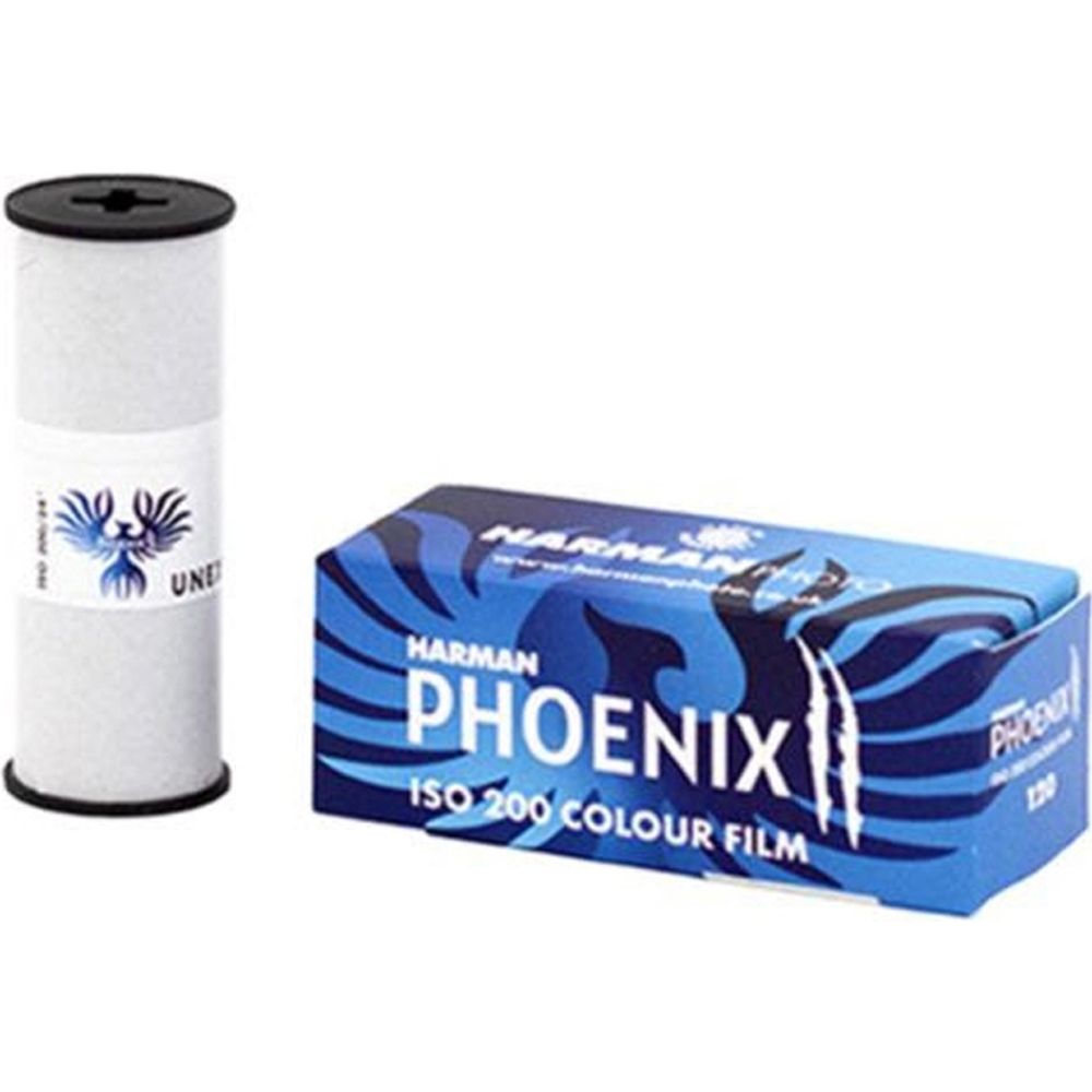 Harman Phoenix II 200 colour film 120mm