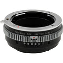 Fotodiox Pro Lens Mount adapter - Sony Alpha A-Mount DSLR Lens to Sony Alpha E-Mount Mirrorless Camera Body with Built-In Aperture Control Dial