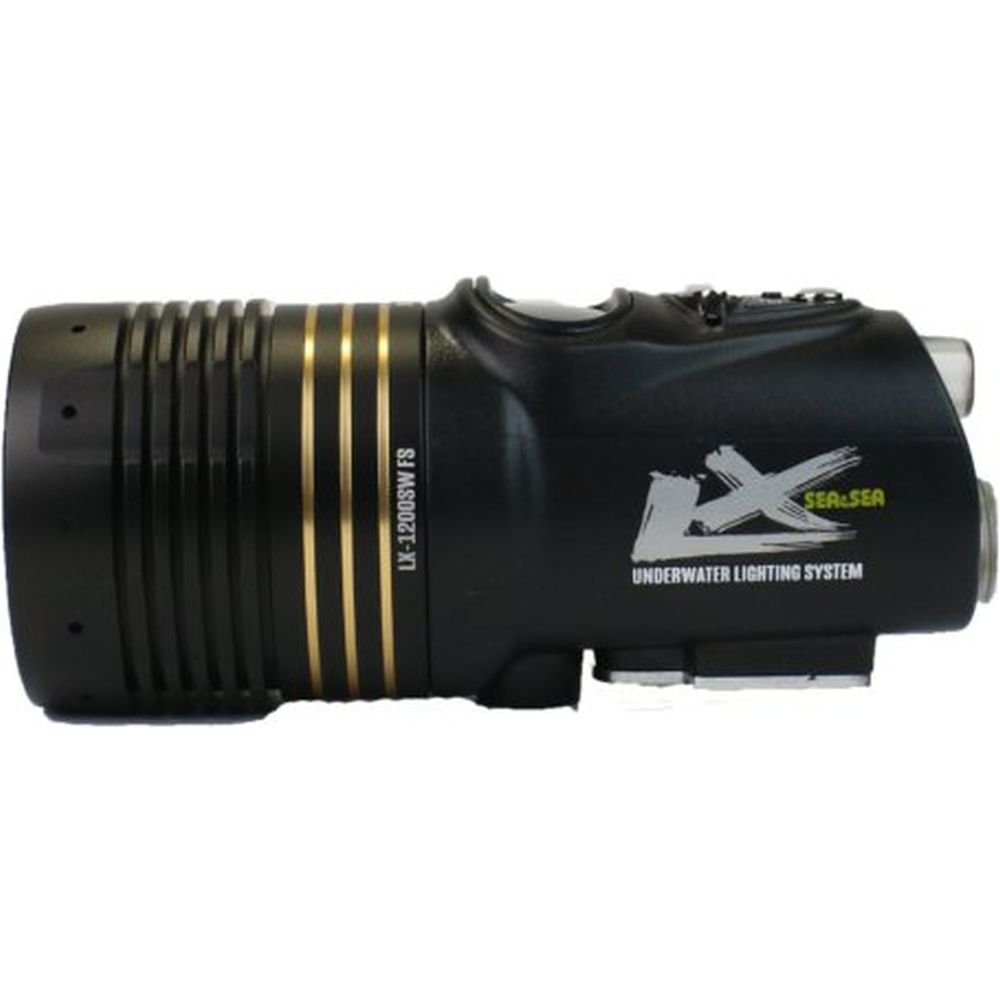 Sea&Sea LX-1200SW flood & spot photo video light kit, black