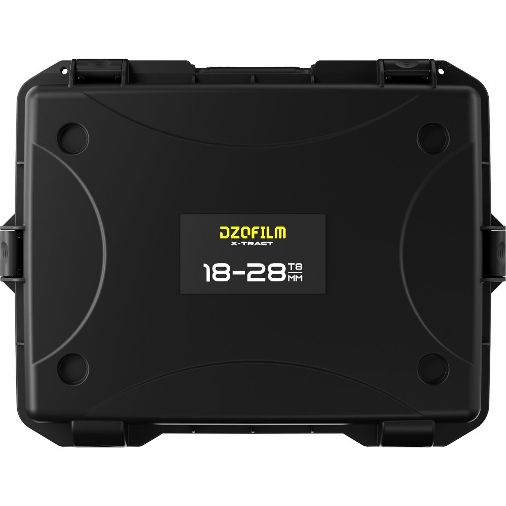 DZOFilm X-tract 18-28mm 0/90/360 degrees One R-Unit Black Case 3pcs PL mount (meter)