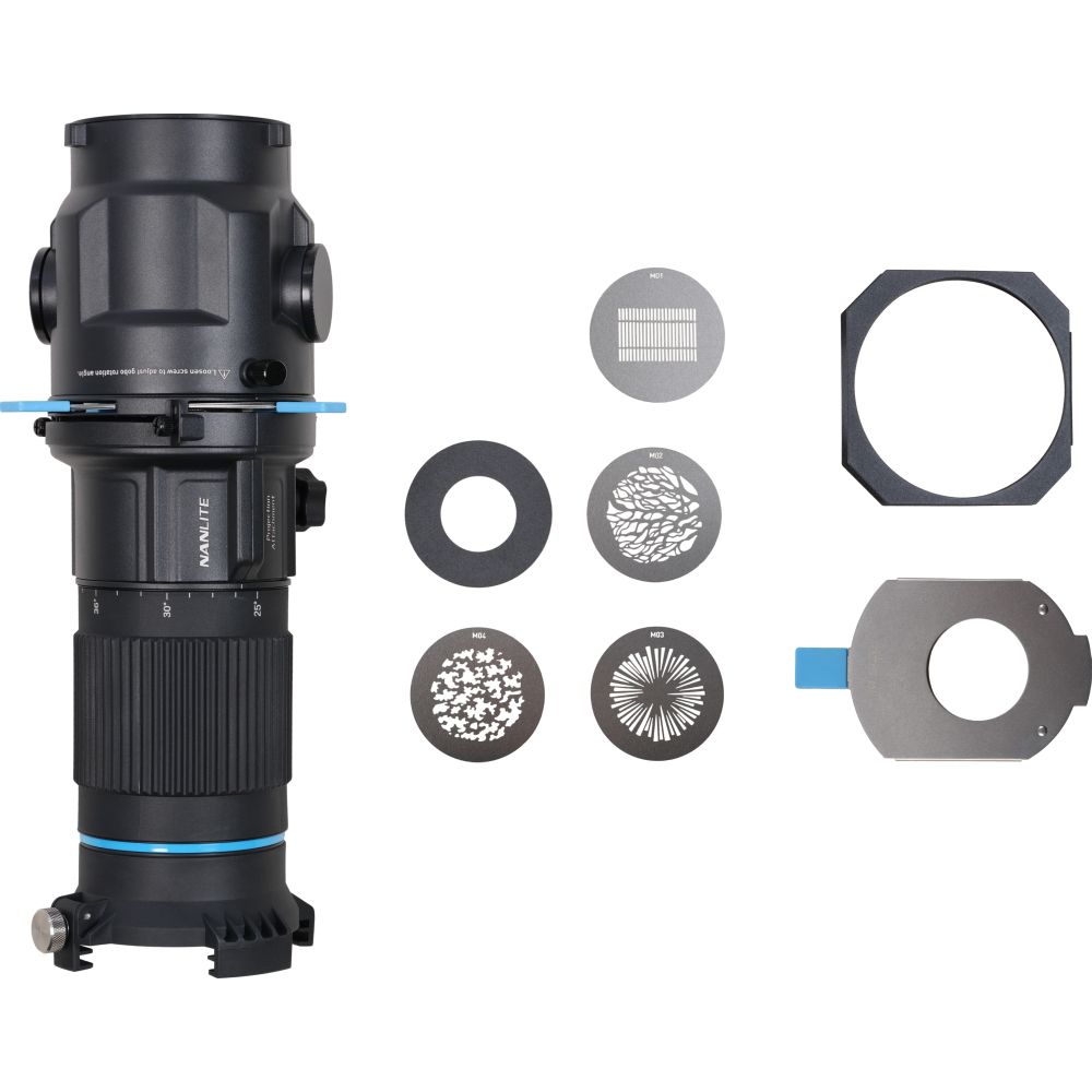 Nanlite Bowens Mount Projection Attachment 25-45 degrees