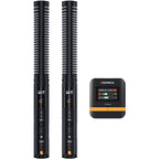 Comica VM40COMBO Wireless shotgun microphone Dual Channel+32GB onboard rec.