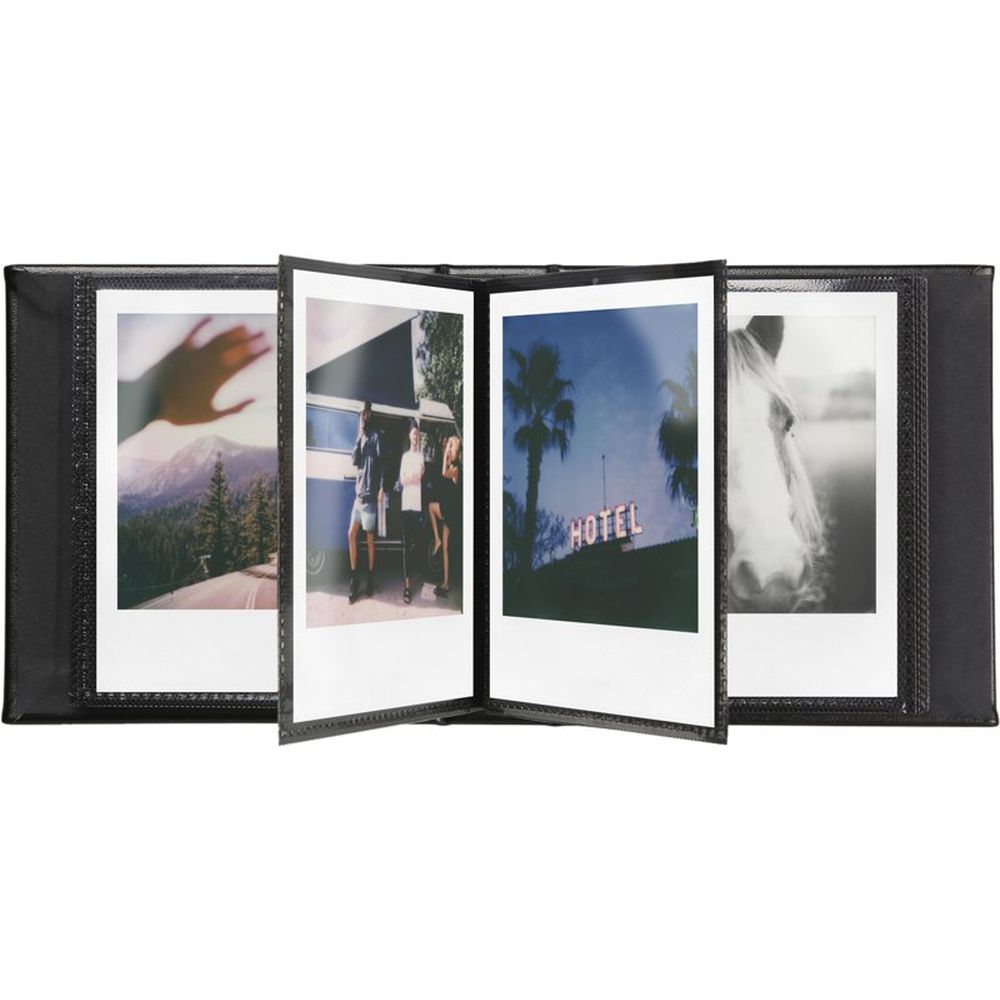 Polaroid Photo Album Black Small 40 Polaroid pictures
