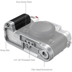 SmallRig 4713C L-Shape Mount Plate with Silicone Handle for FUJIFILM X-T50, silver