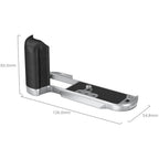 SmallRig 4713C L-Shape Mount Plate with Silicone Handle for FUJIFILM X-T50, silver