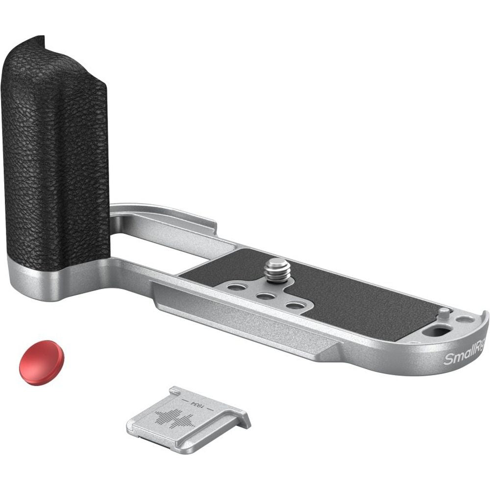SmallRig 4713C L-Shape Mount Plate with Silicone Handle for FUJIFILM X-T50, silver