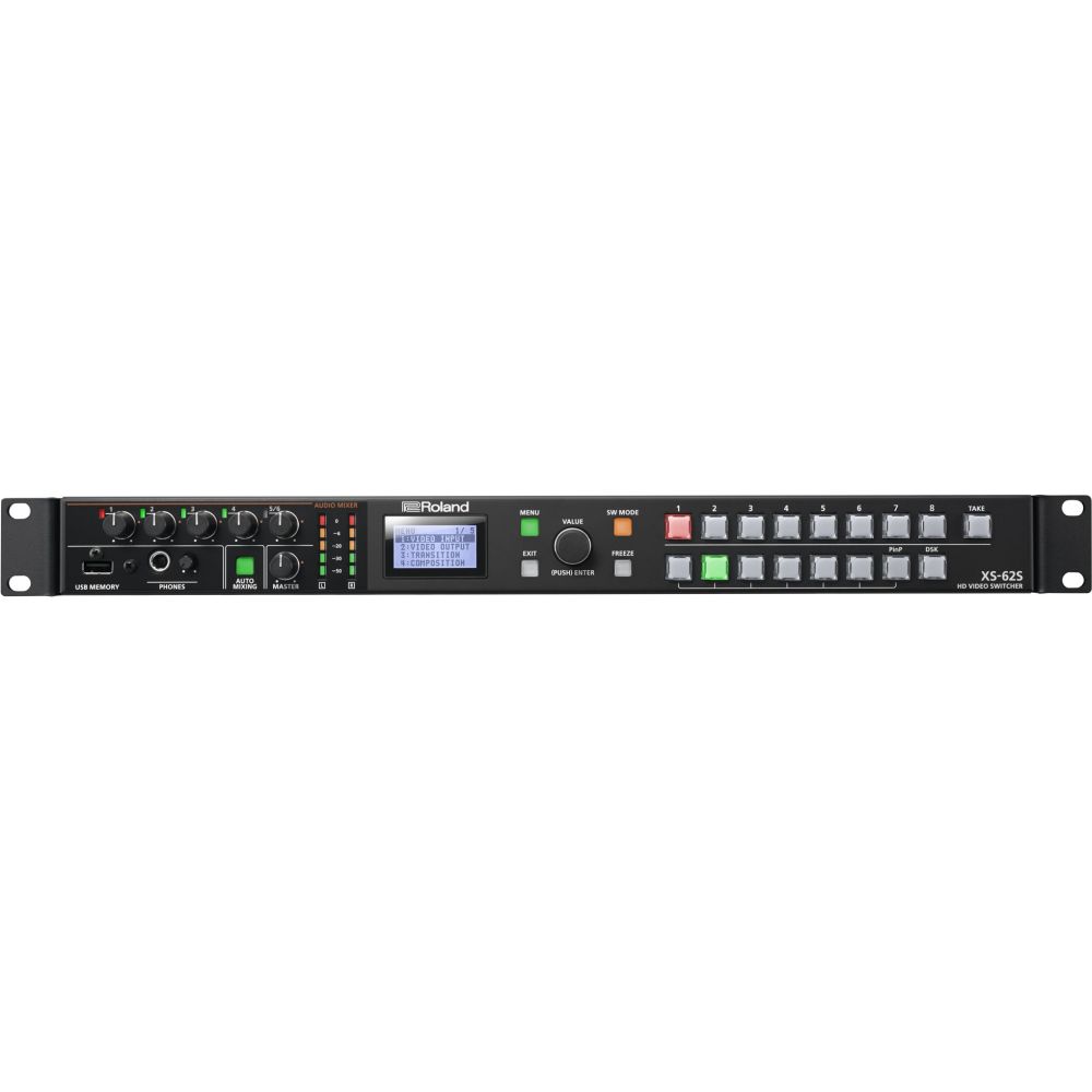 Roland XS-62S compact 1U rack matrix switcher