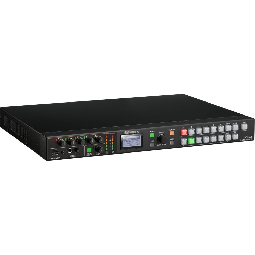 Roland XS-62S compact 1U rack matrix switcher
