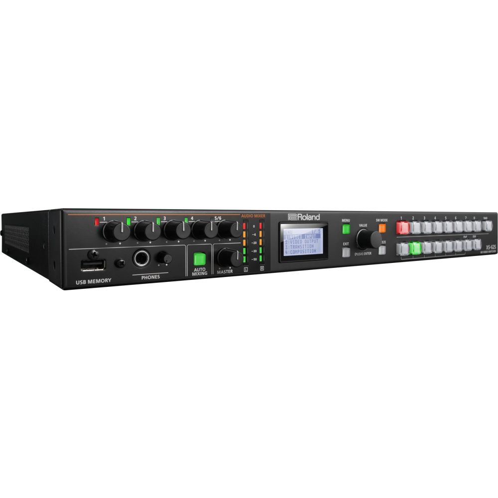 Roland XS-62S compact 1U rack matrix switcher