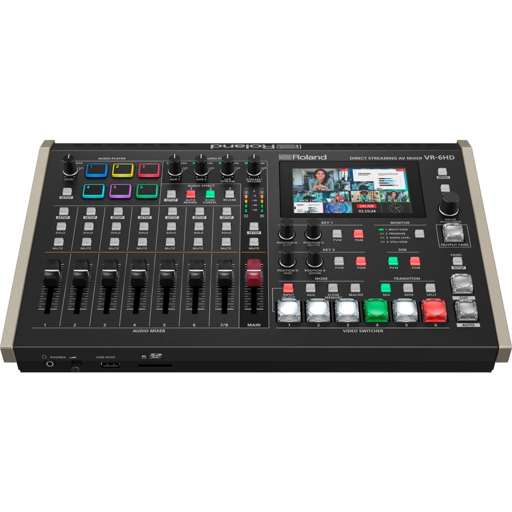 Roland VR-6HD av mixer