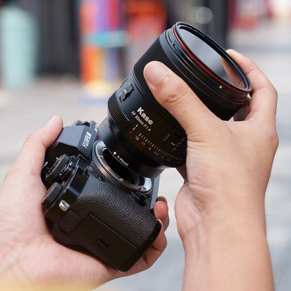 Kase Lens 85mm f/1.4 AF Fuji X