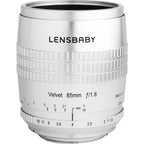 Lensbaby Velvet 85 Canon RF (Silver)