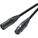 Canare EC03-B Audio Cable XLR-3P Female to XLR-3P Male 3m, black