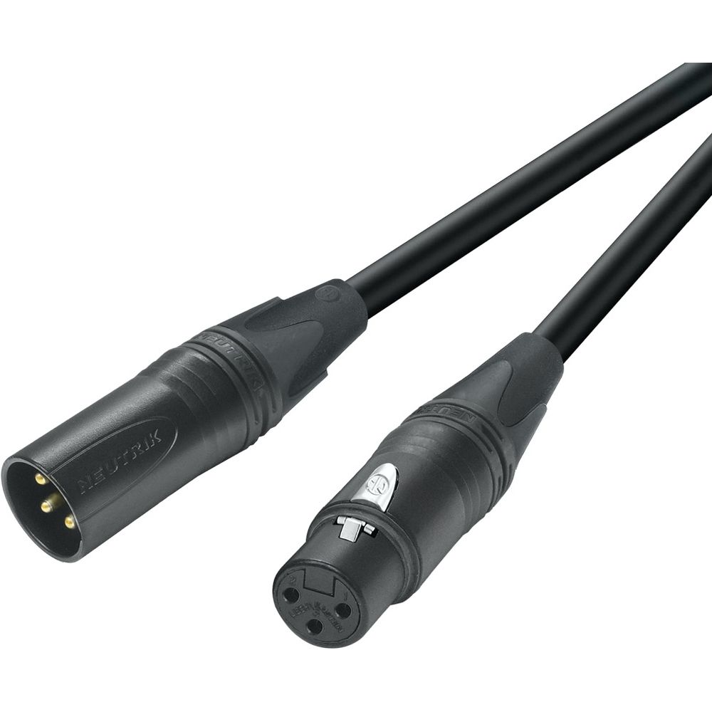 Canare EC015-B Audio Cable XLR-3P Female to XLR-3P Male 1,5m, black