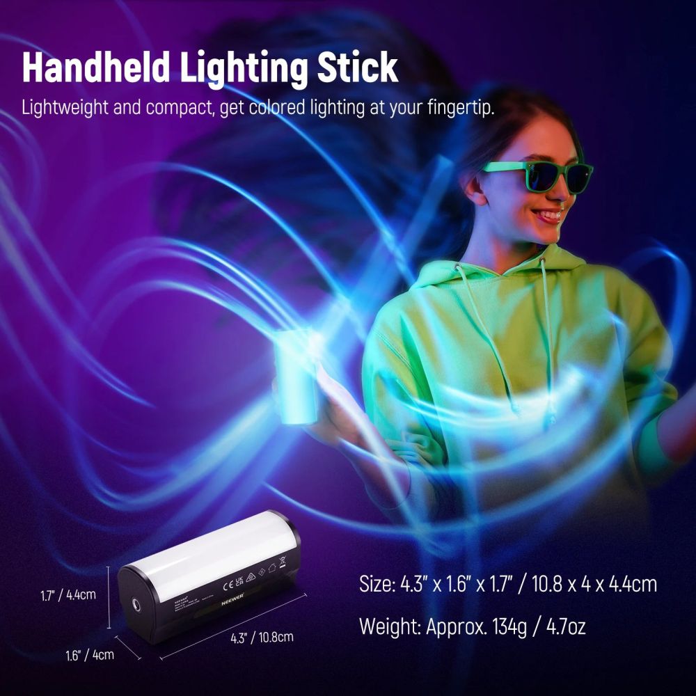 Neewer TL96 RGB LED magnetic lamp