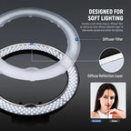 Neewer RL-18 18" Bi-Color LED ring light incl. stand