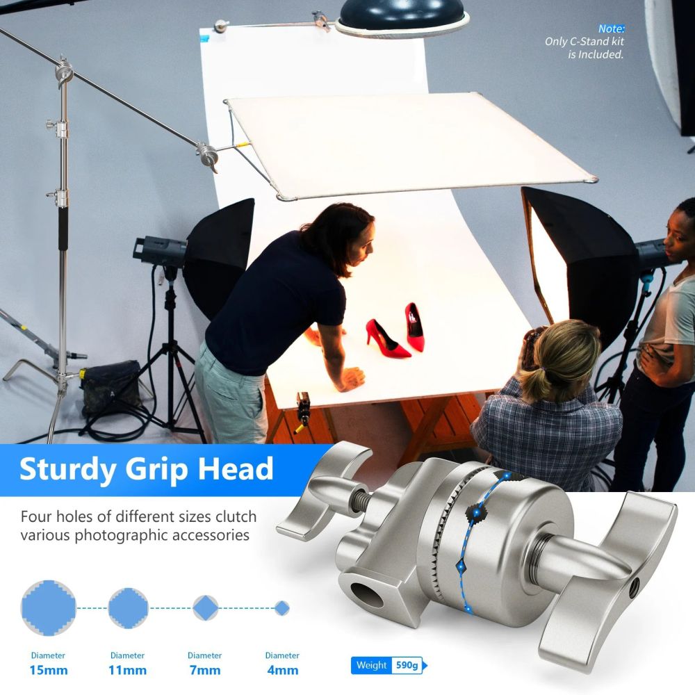 Neewer SC320 premium C-stand with extension arm