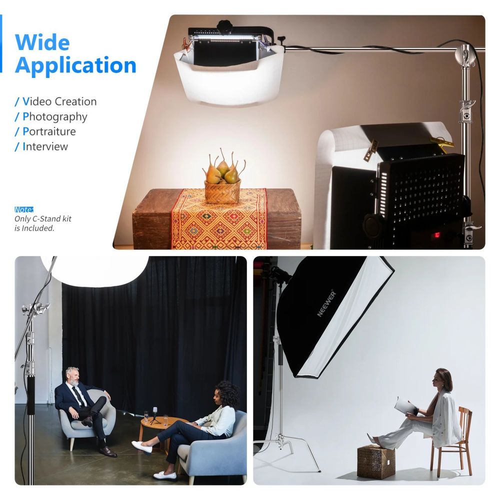 Neewer SC320 premium C-stand with extension arm
