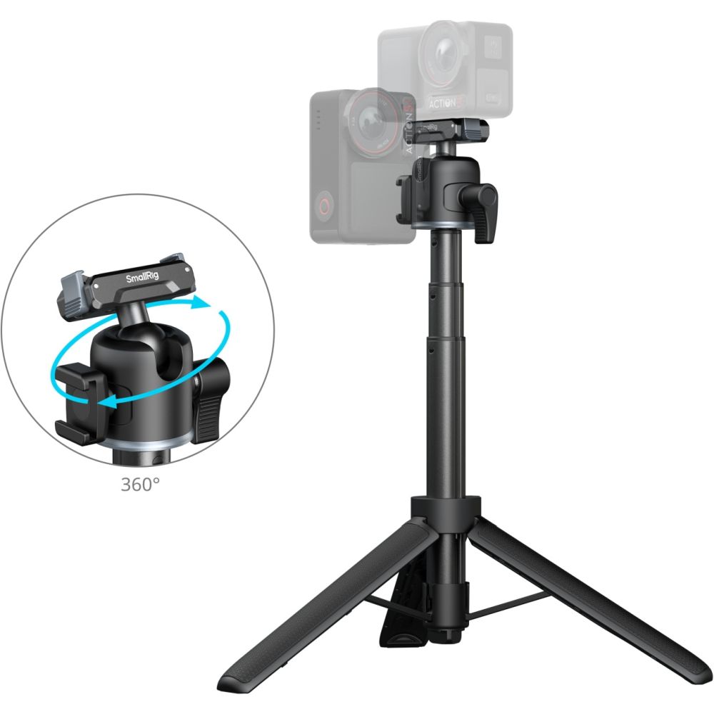 SmallRig 5435 Grip-Tripod for Action Cameras