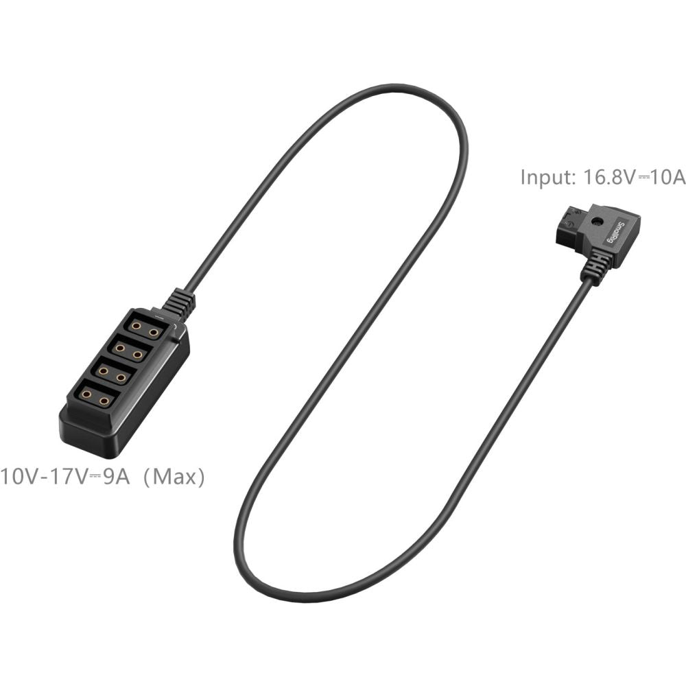 SmallRig 4831 D-Tap 1-to-4 Power Cable