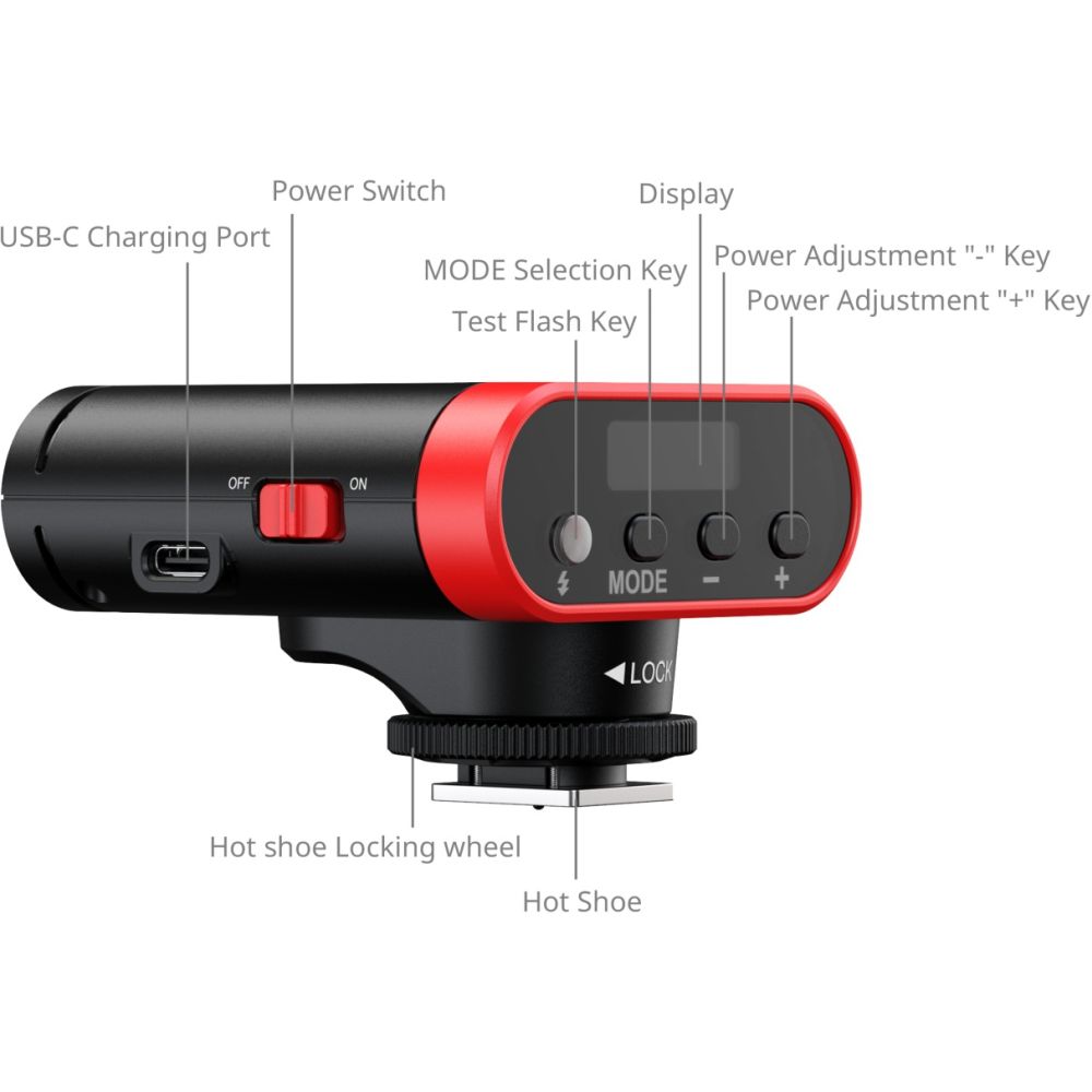 SmallRig 5374 RS20 mini Speedlite Flash