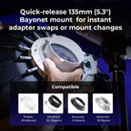 SmallRig 5396 FP-60 Quick-Setup Folding Parabolic Softbox