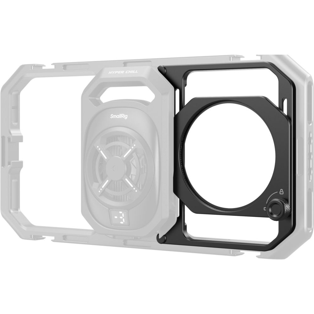 SmallRig 5277 67mm Threaded Filter Adapter with Detachable Sunhoods for Universal Phone Cage (4299B)