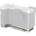 SmallRig 5482 Baseplate with Airtag Slot for Sony Alpha 7C II / Alpha 7CR, silver