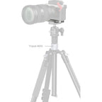 SmallRig 5482 Baseplate with Airtag Slot for Sony Alpha 7C II / Alpha 7CR, silver