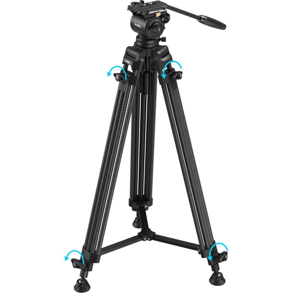SmallRig 5441 AD14 Heavy-Duty Carbon Fiber Tripod