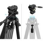 SmallRig 5442 FSD14 FreeSpeed Heavy-Duty Aluminum Alloy Tripod