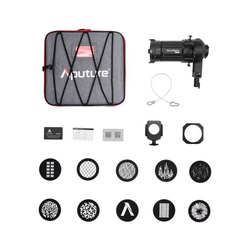 Aputure Spotlight Mini Kit with 36° Lens Light Shaper