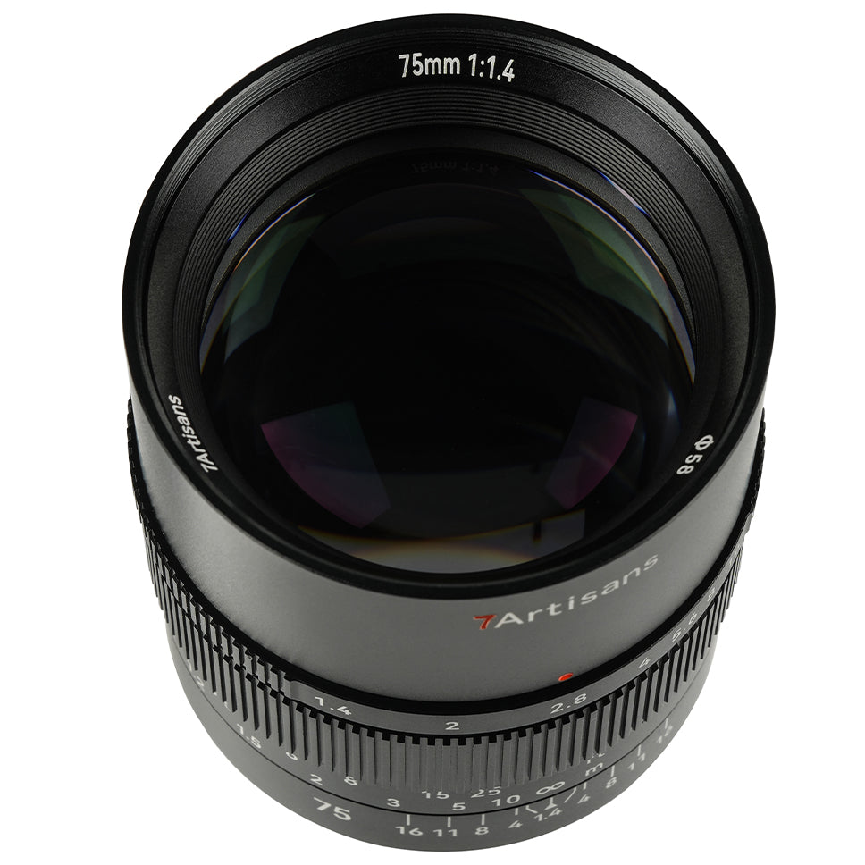 7artisans 75mm f/1.4 Nikon Z - Black