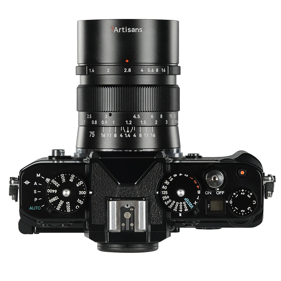 7artisans 75mm f/1.4 Nikon Z - Black