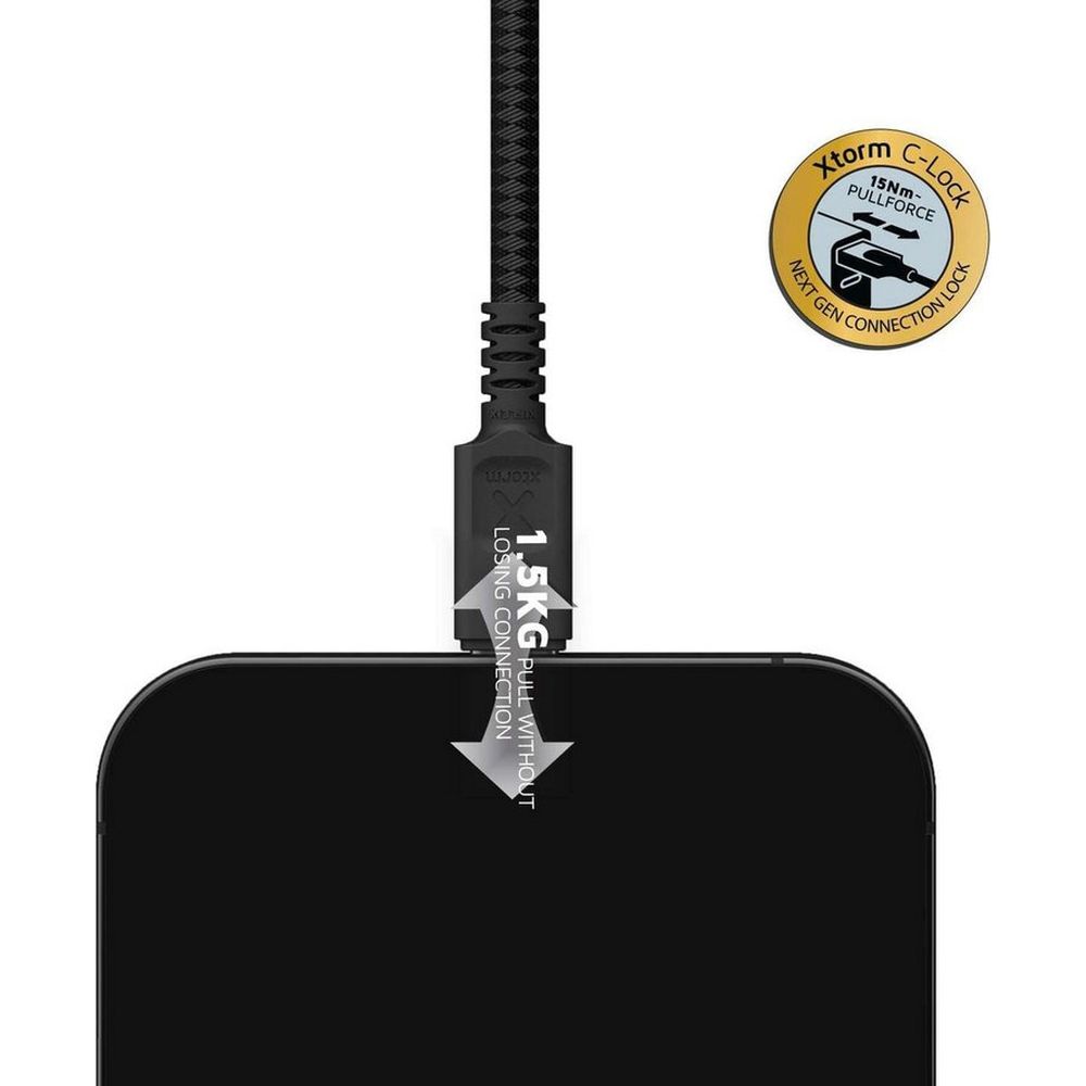 Xtorm Next Gen USB-C PD cable Ultra 240W 1.5m, black