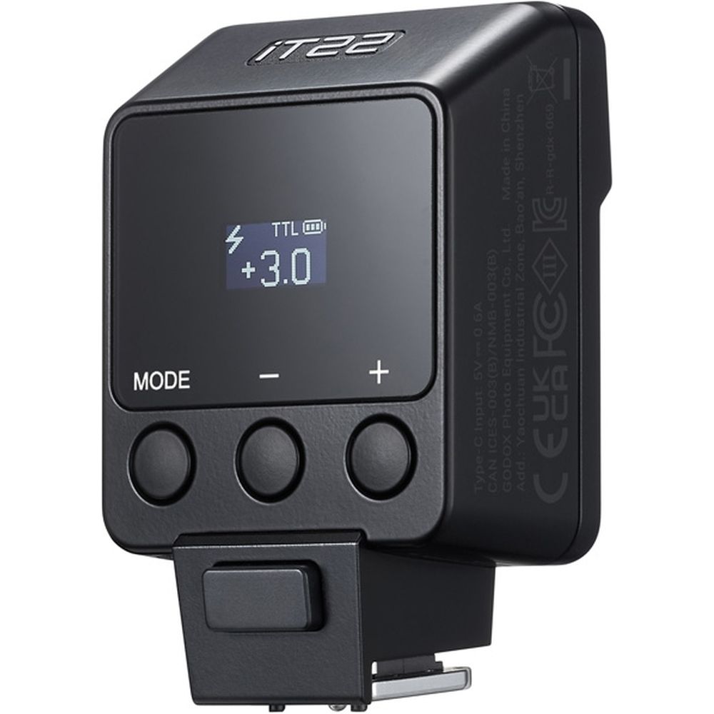 Godox IT22 iFlash TTL Camera Flash Black for OM System/Panasonic