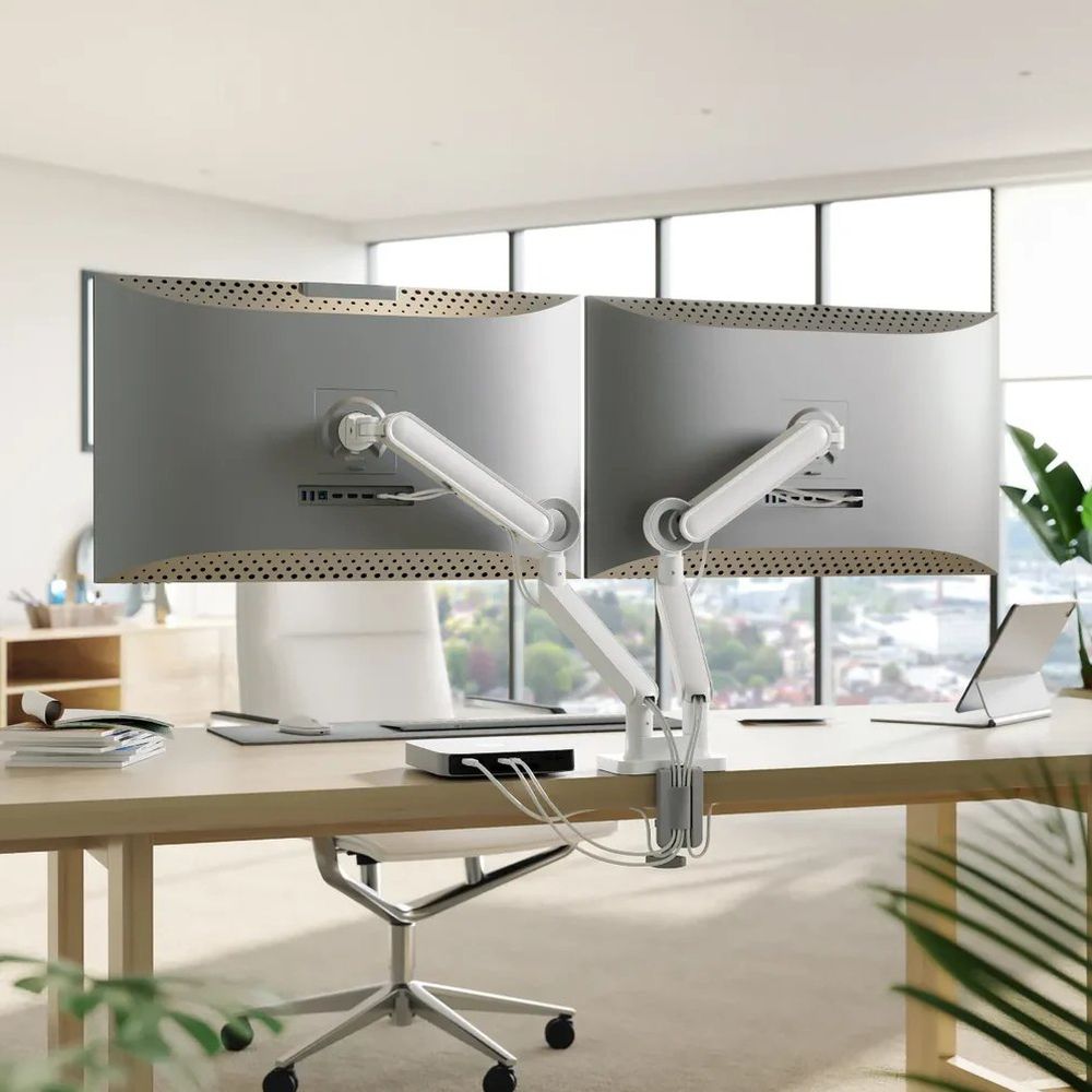 Alogic 32" Glide Monitor Arm, Dual