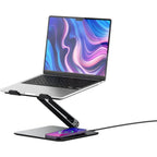 Alogic Elite Power laptop stand with wireless charger