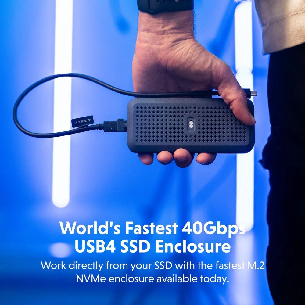 Hyper USB4 HyperDrive Next NVMe SSD enclosure