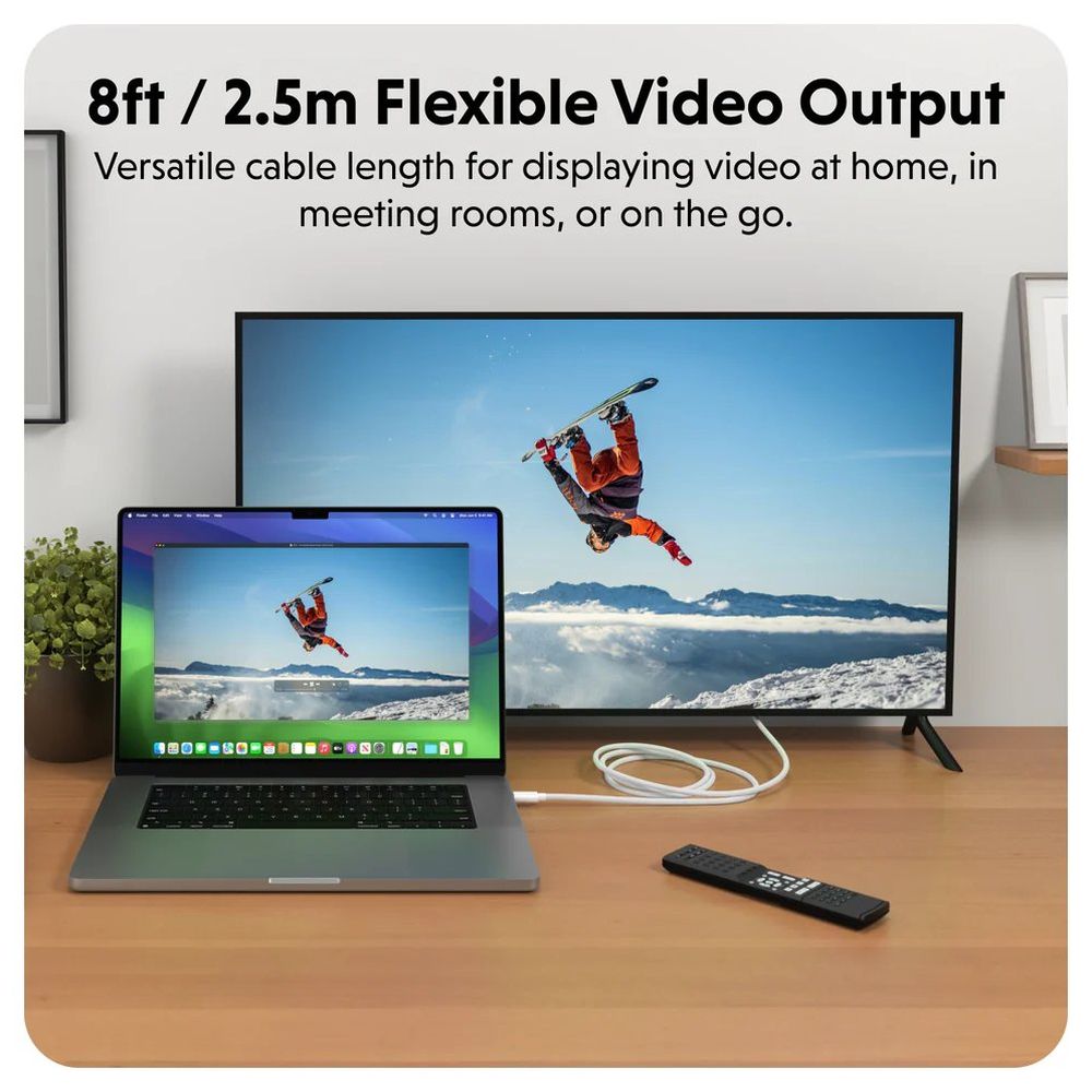 Hyper HyperDrive USB-C to HDMI cable (4K60Hz/2.5m)
