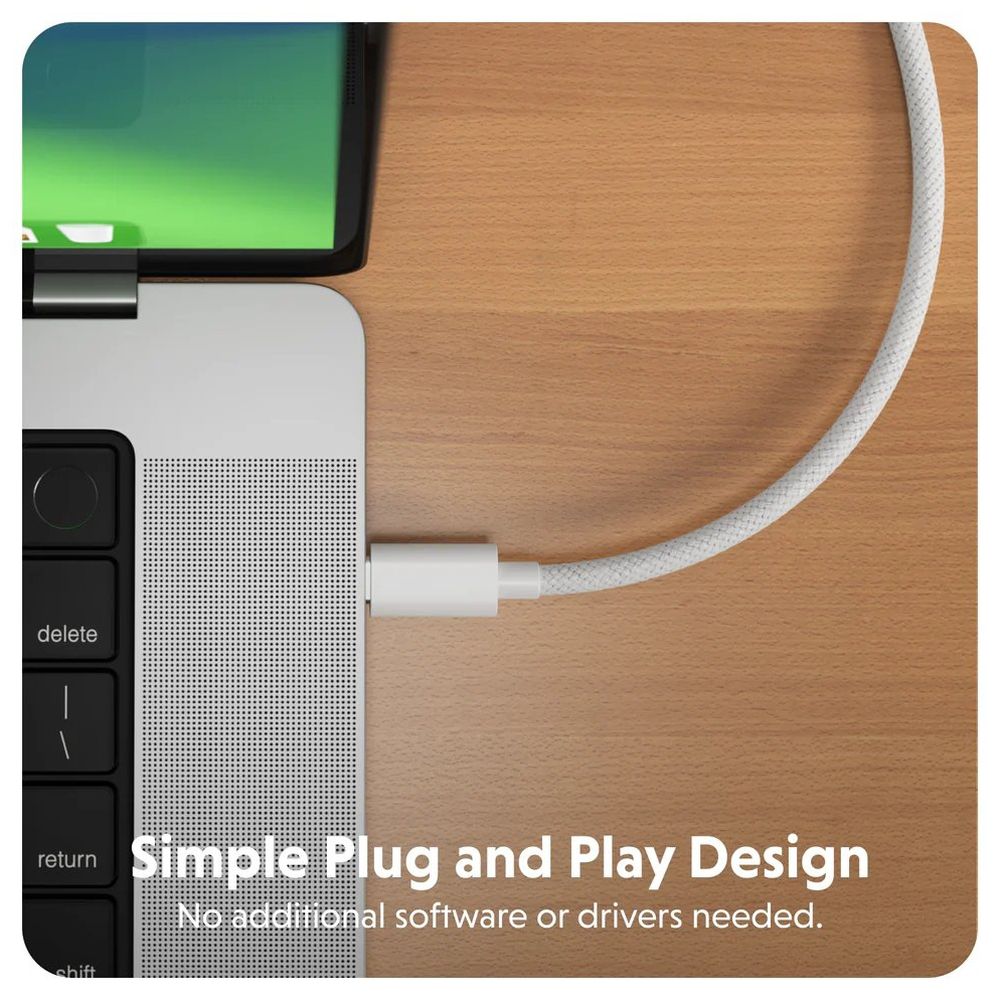 Hyper HyperDrive USB-C to HDMI cable (4K60Hz/2.5m)