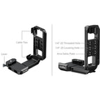 SmallRig 5594 Vertical Mount Plate for Cage with Arca-Type Plate
